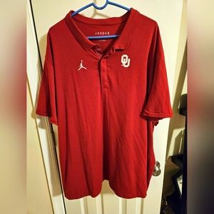 Oklahoma Sooners 4XL Nike Jordan Brand Polo Shirt
